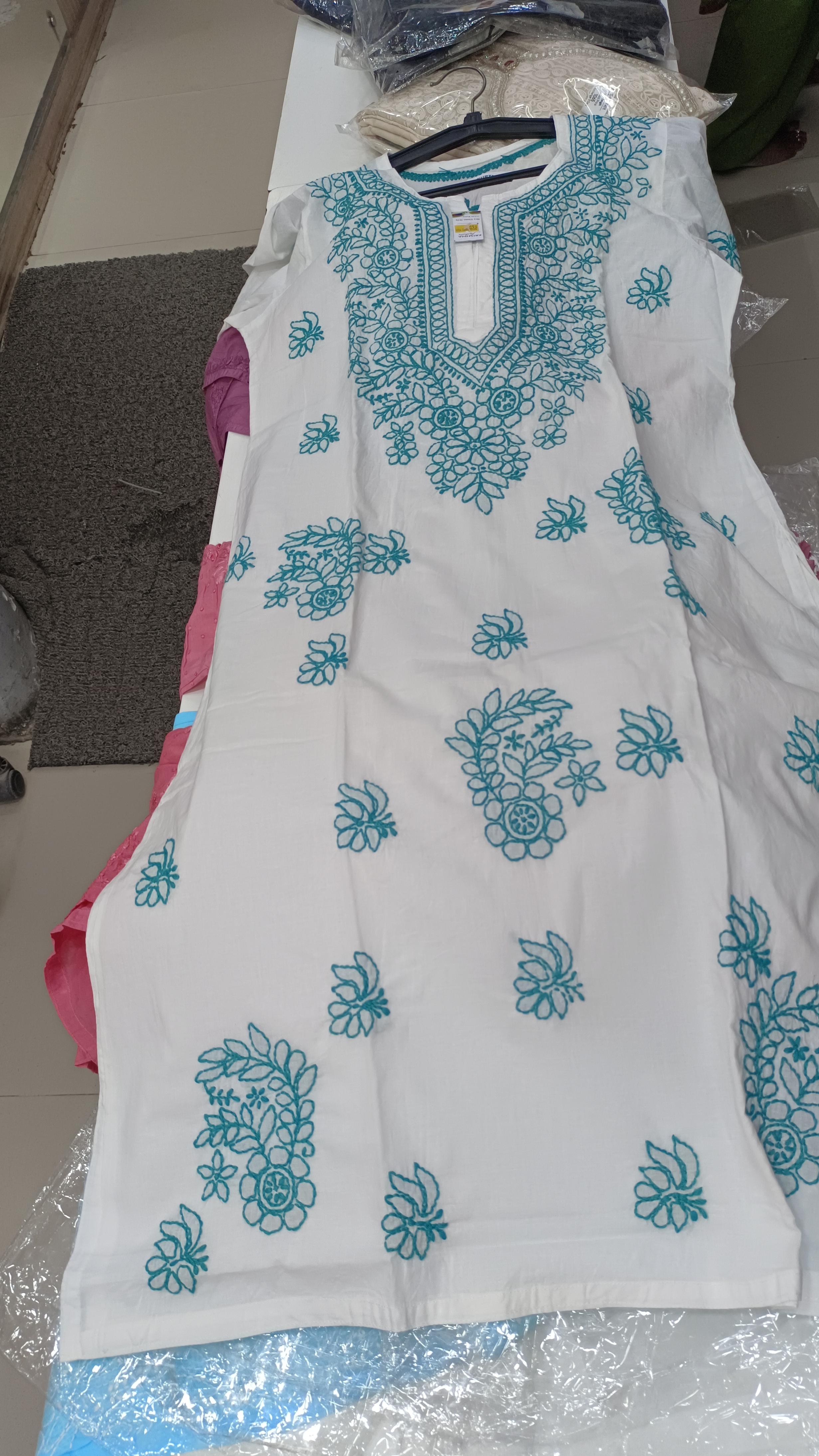 Embroidered Kurti view 2