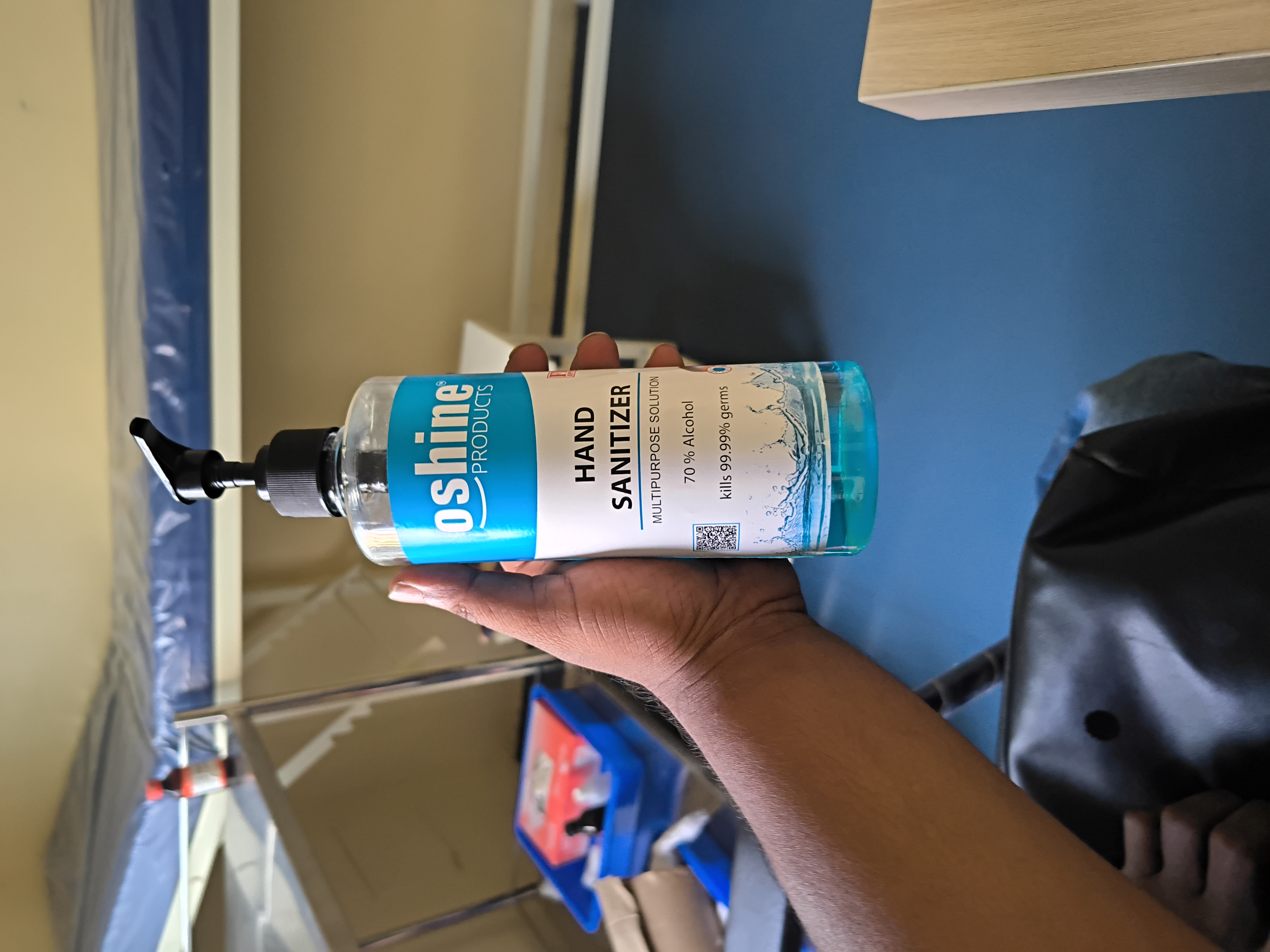 Oshine Products Hand Sanitizer view 2