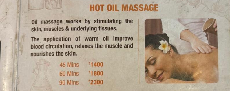 Hot Oil Massage view 2