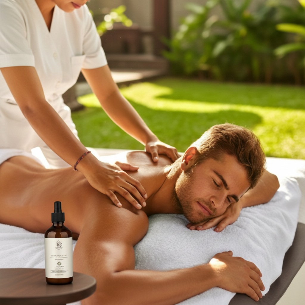 SpaSense Aromatherapy Massage Oil view 2