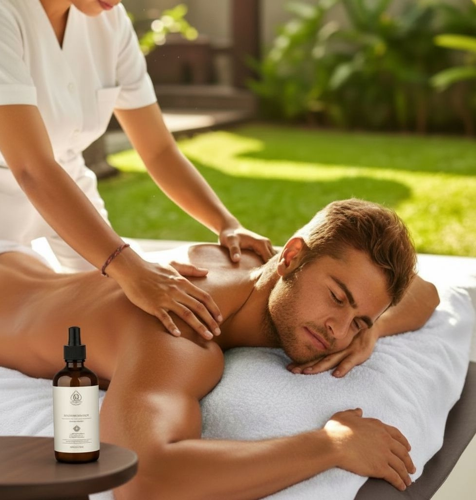 Aroma theropy massage oil