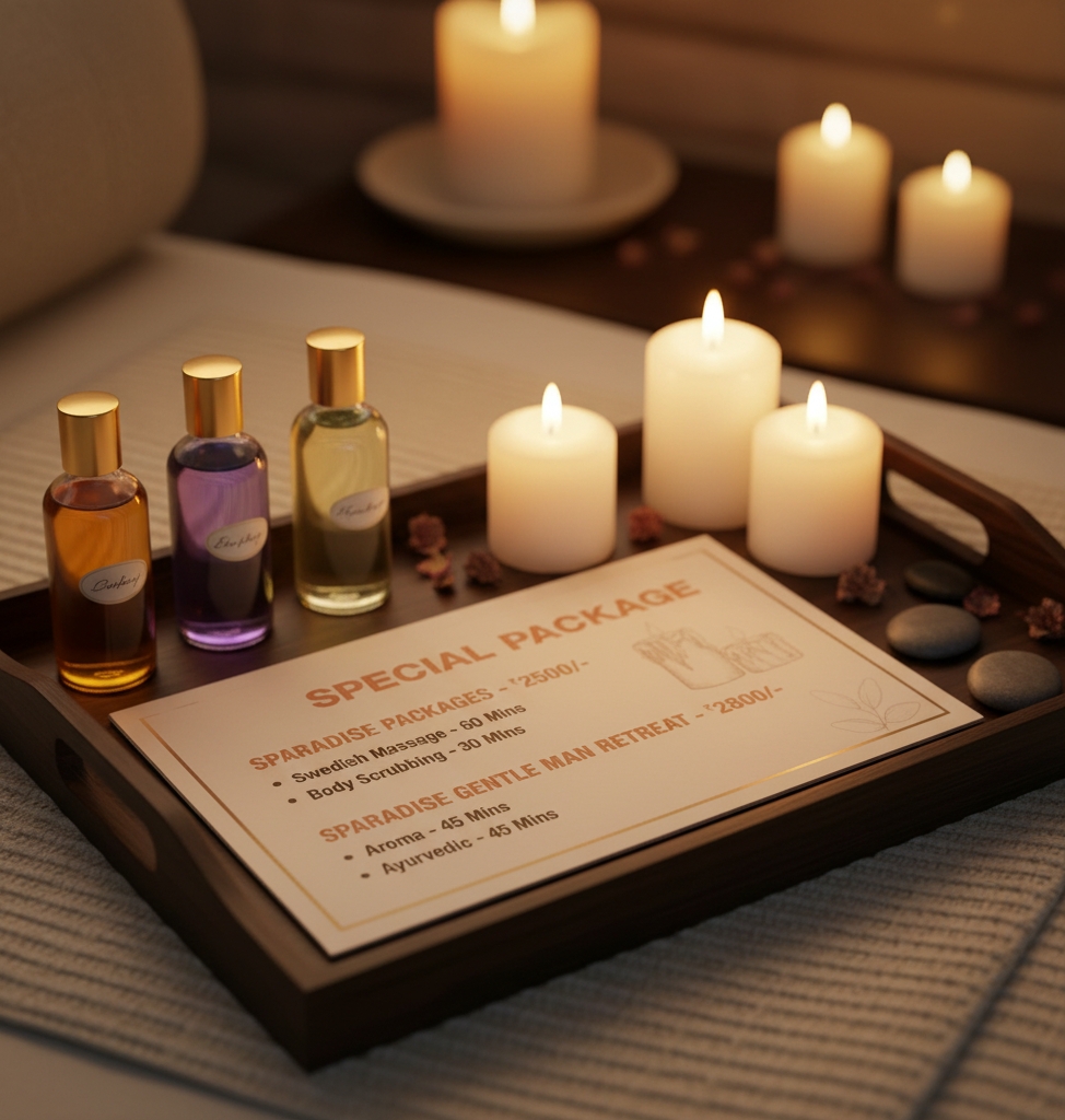 Sparadise spa package