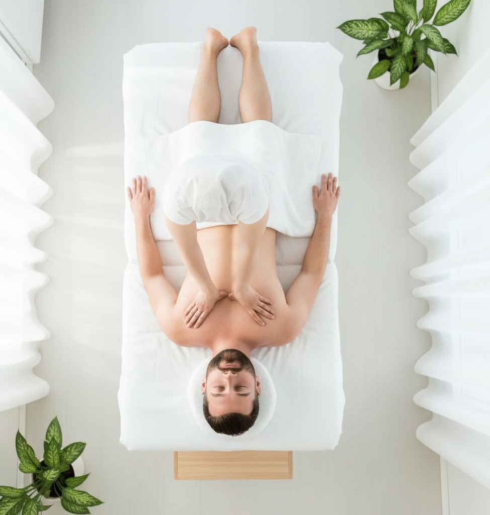 Relaxation massage sessio
