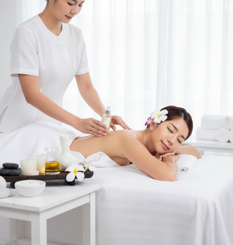 Aroma theropy massage
