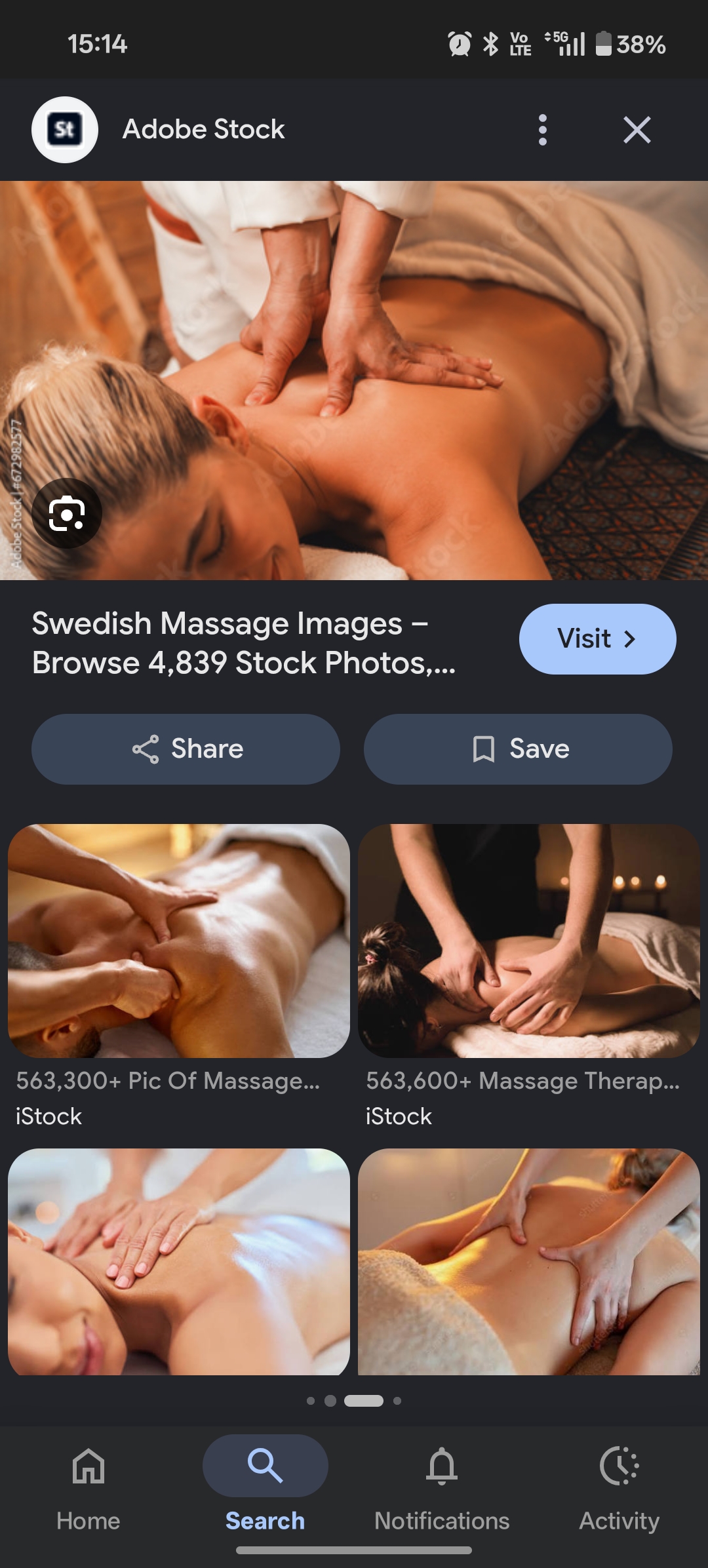Massage Session Massage view 2