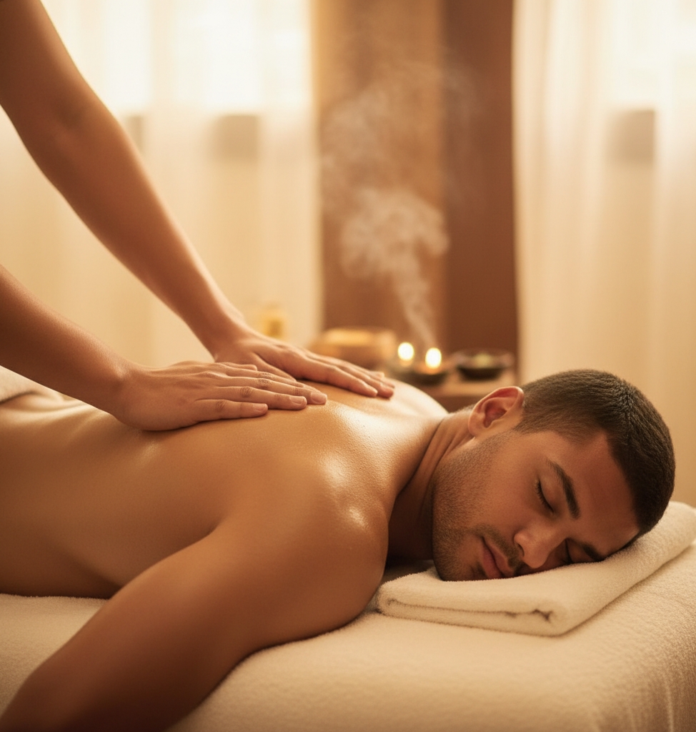 Body massage for men