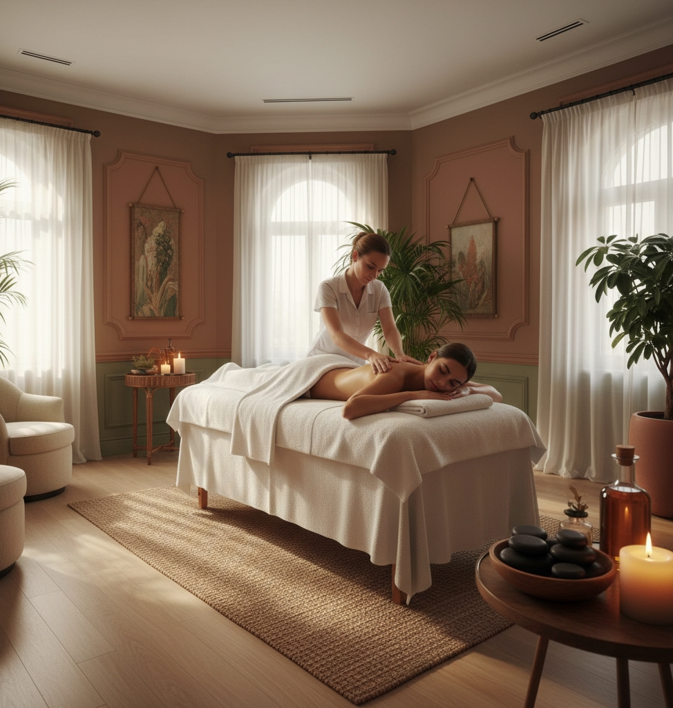 Spa massage therapy