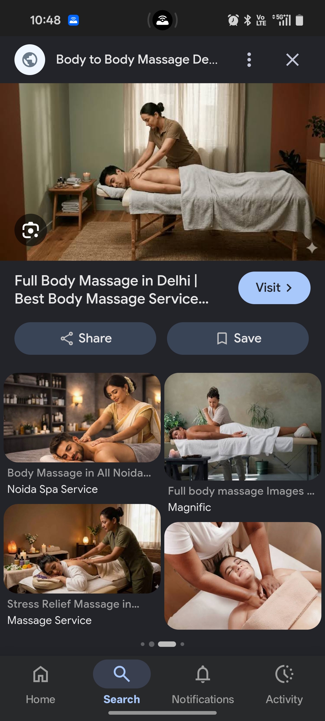Massage Therapy Session view 2