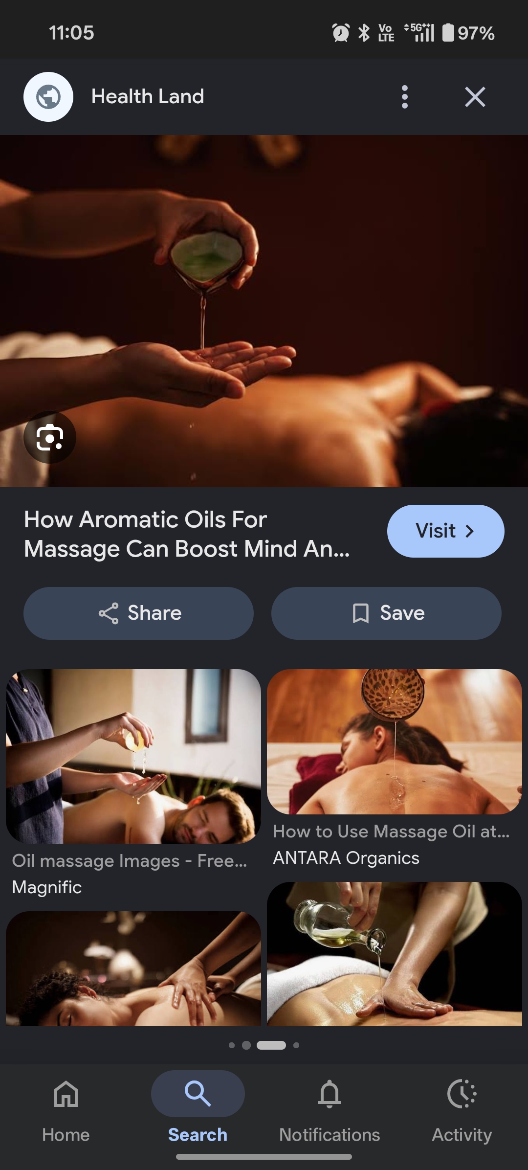 Aromatic Massage Oil view 2