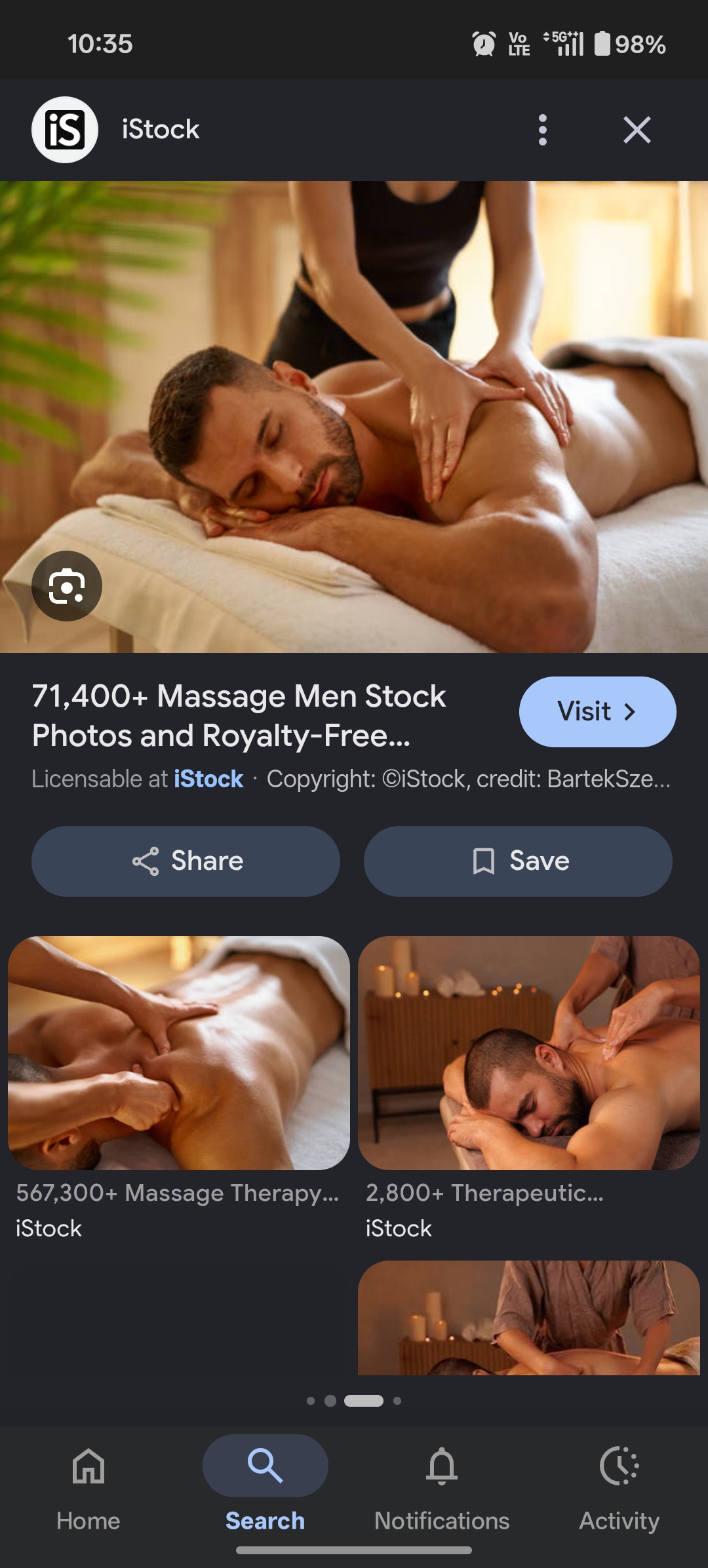 Relaxation Massage Session Therapy view 2