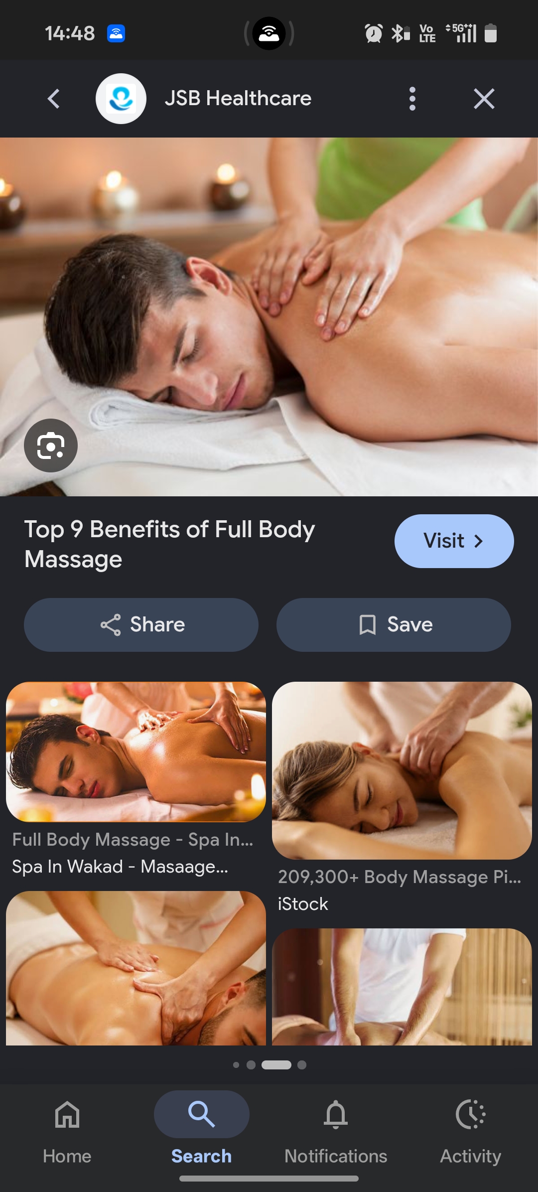 JSB Healthcare Full Body Massage view 2