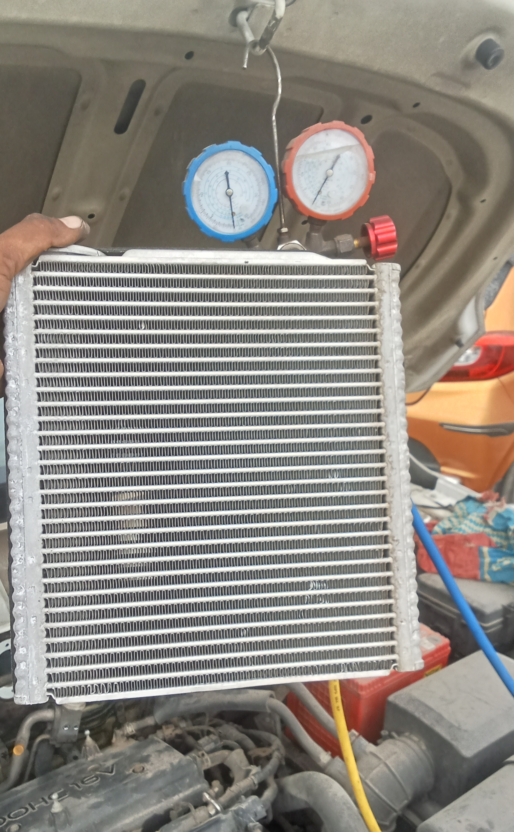 Car Air Conditioning Condenser view 2