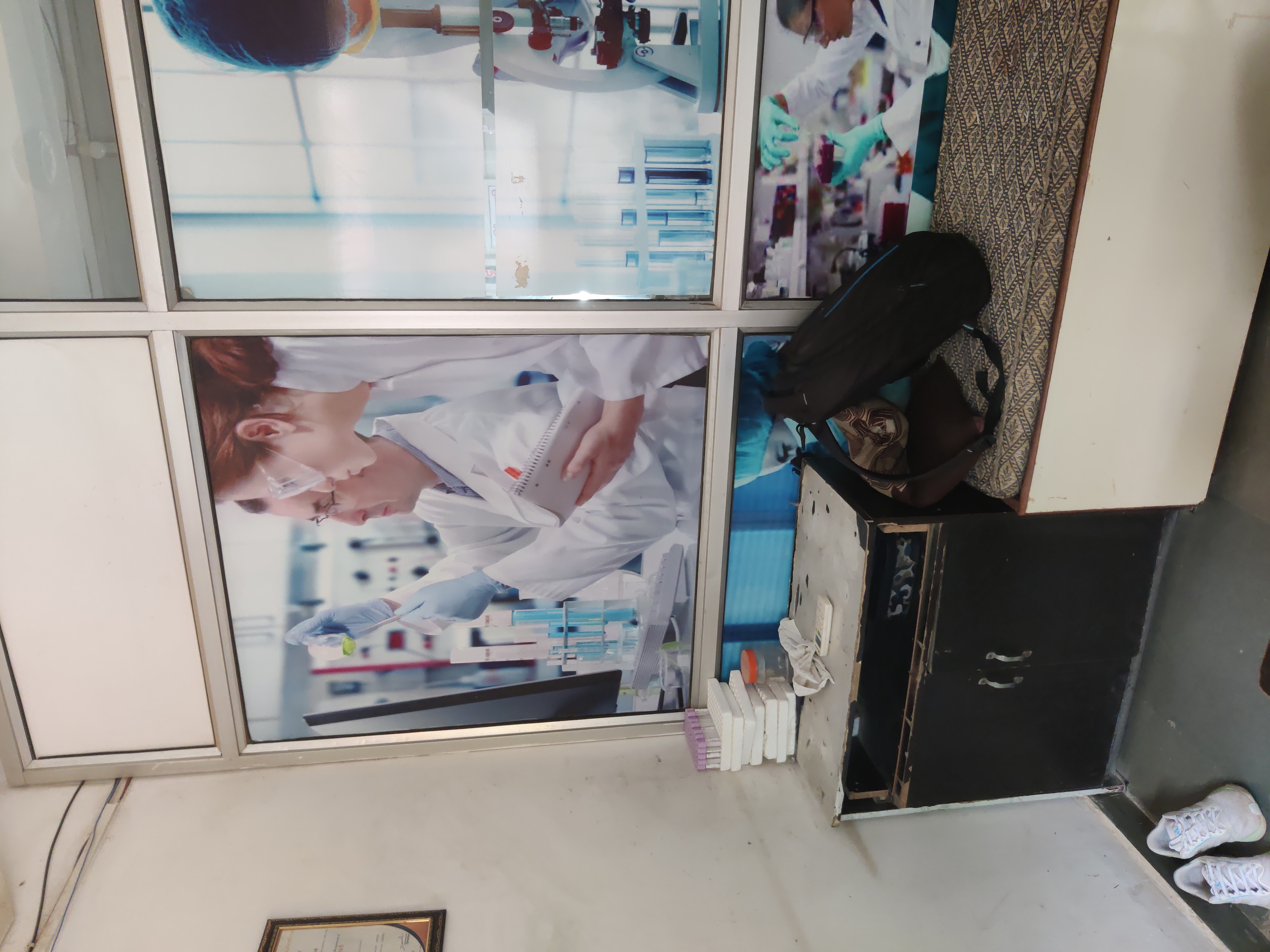 Scientific Laboratory Poster view 2