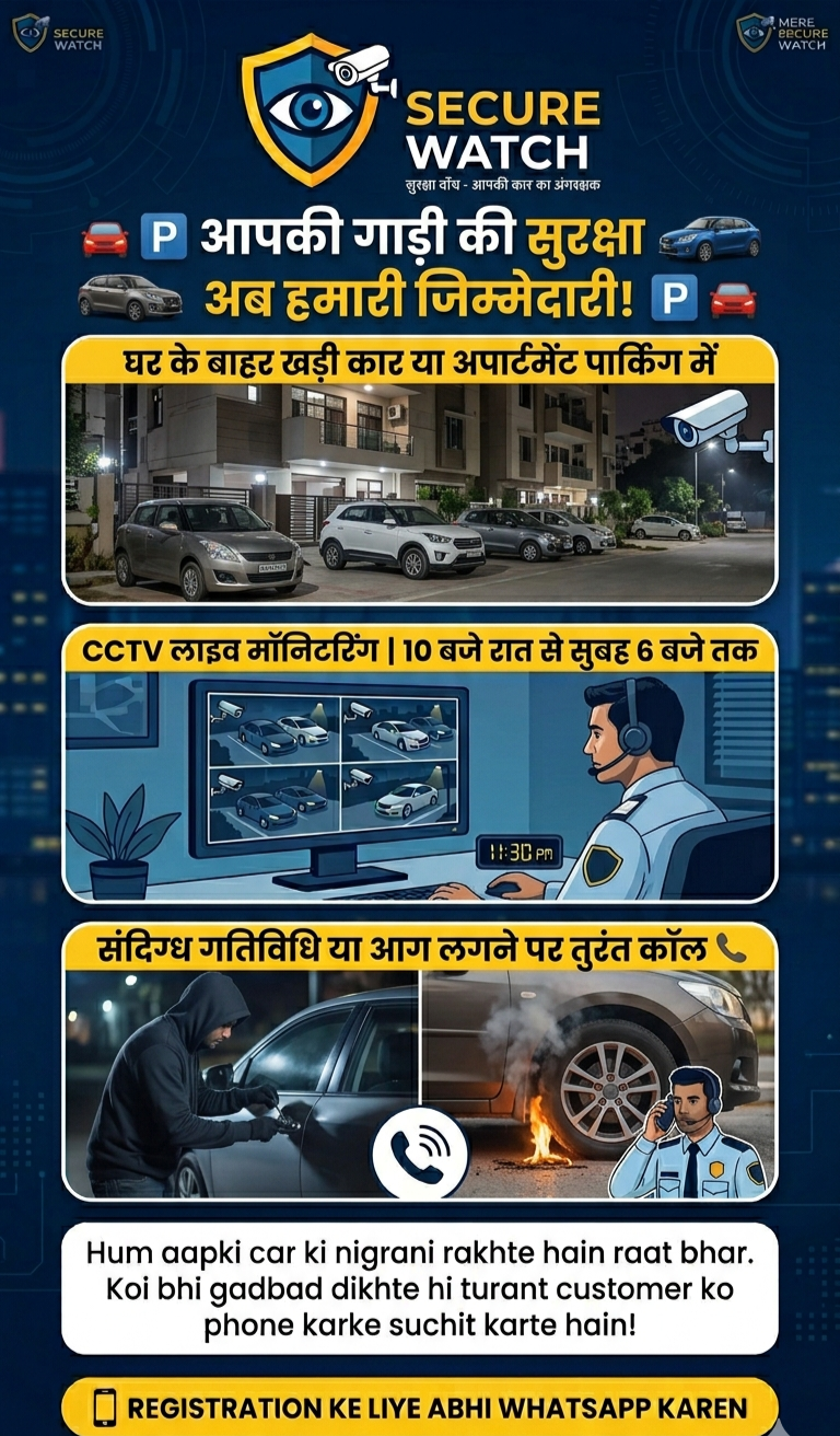 Secure Watch Car Parking Security view 2