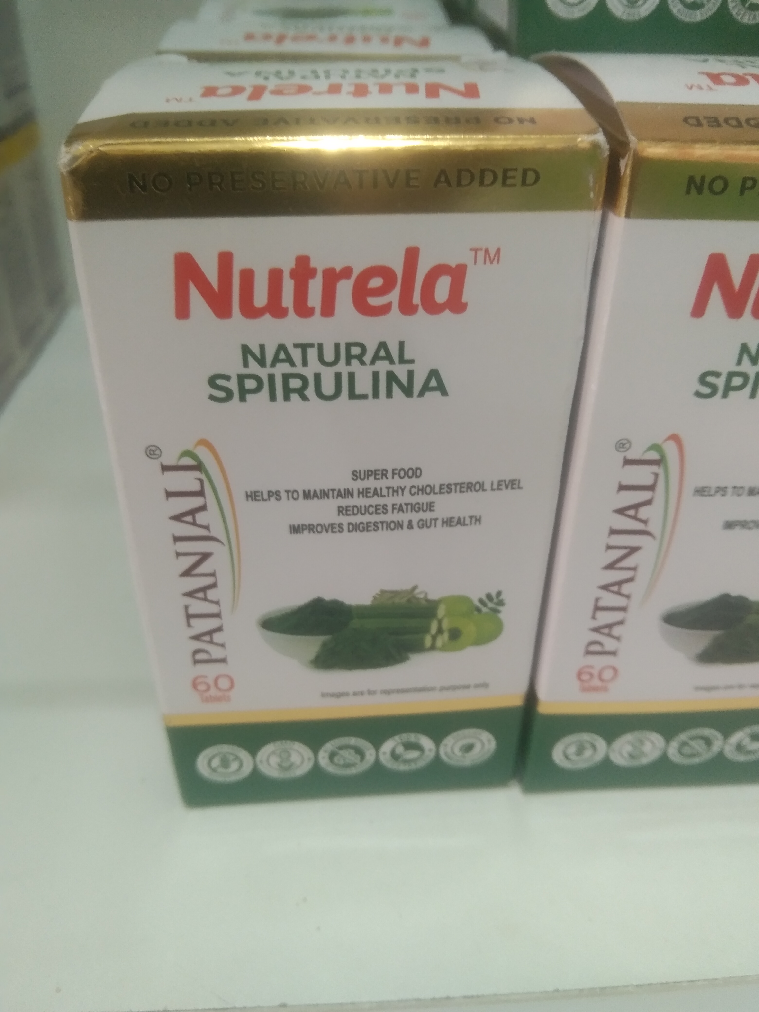 Nutrela Natural Spirulina view 2