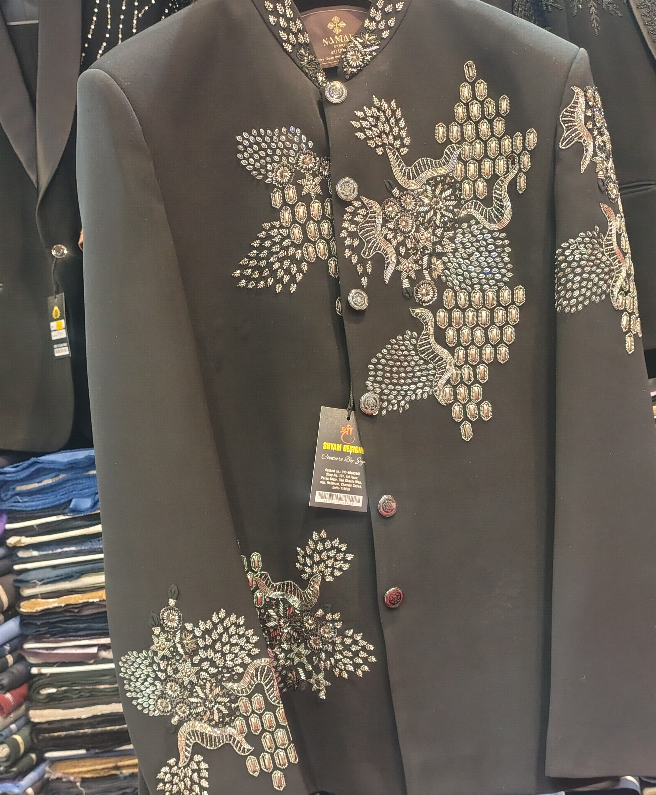 Namah Embellished Jacket view 2