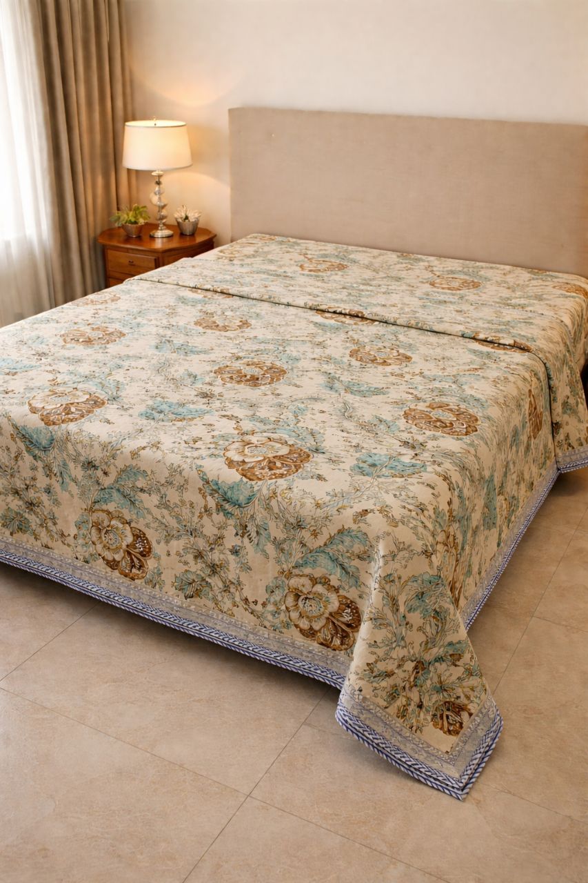 Anokhi Pure Cotton Double Bed Reversible Dohar view 5