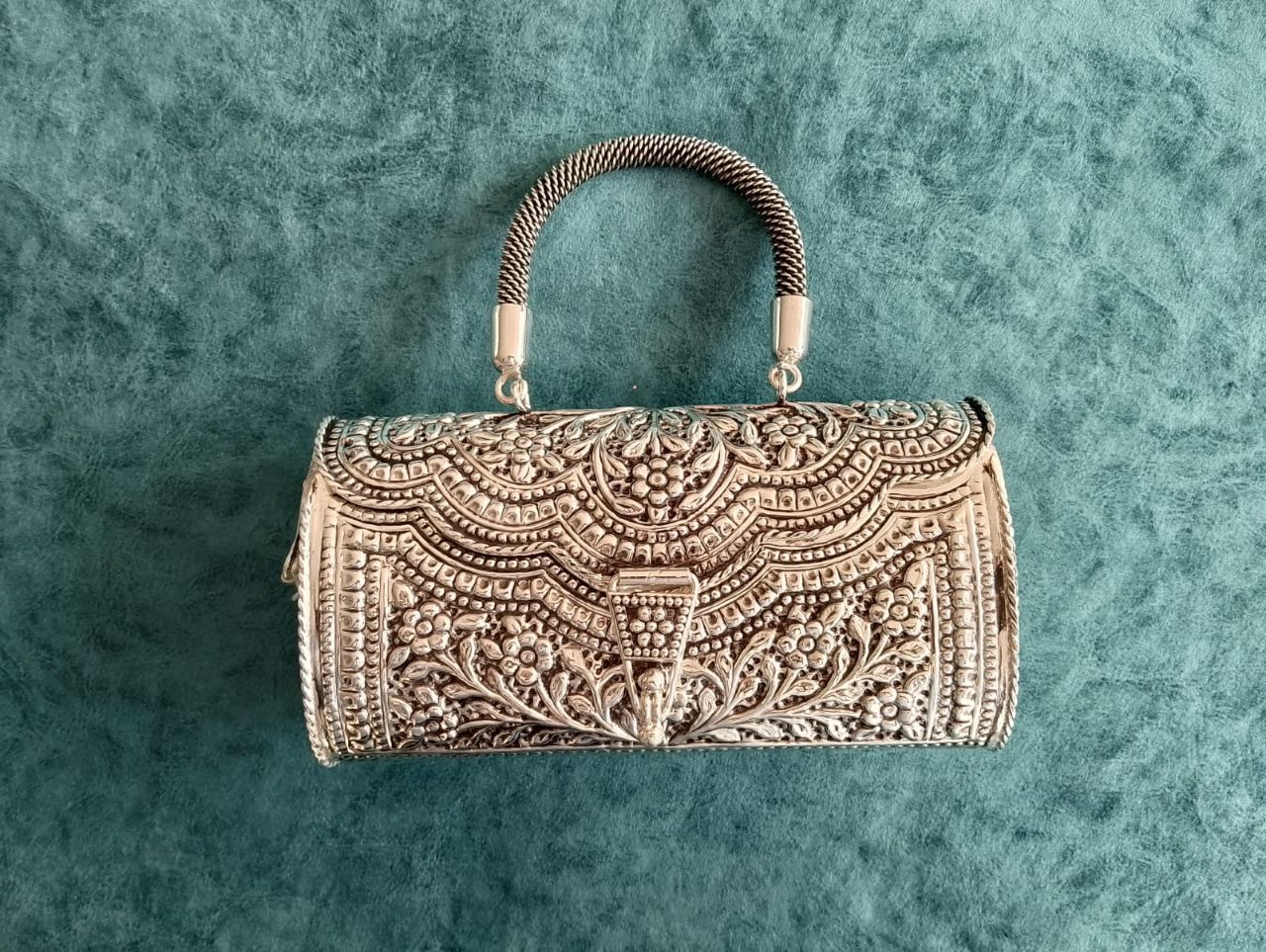 925 Traditional Silver Handbag view 2