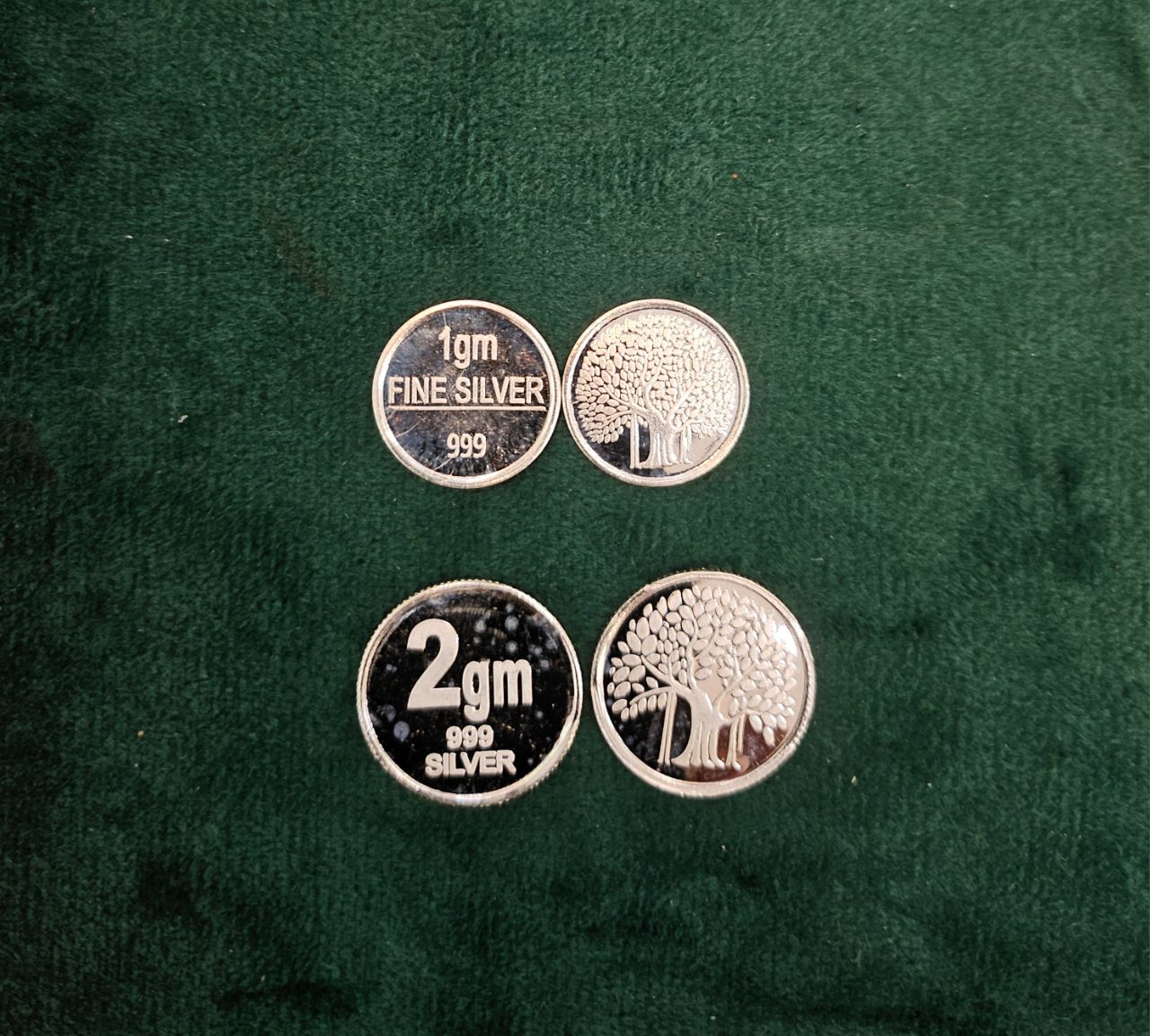 999 Silver Coins view 2