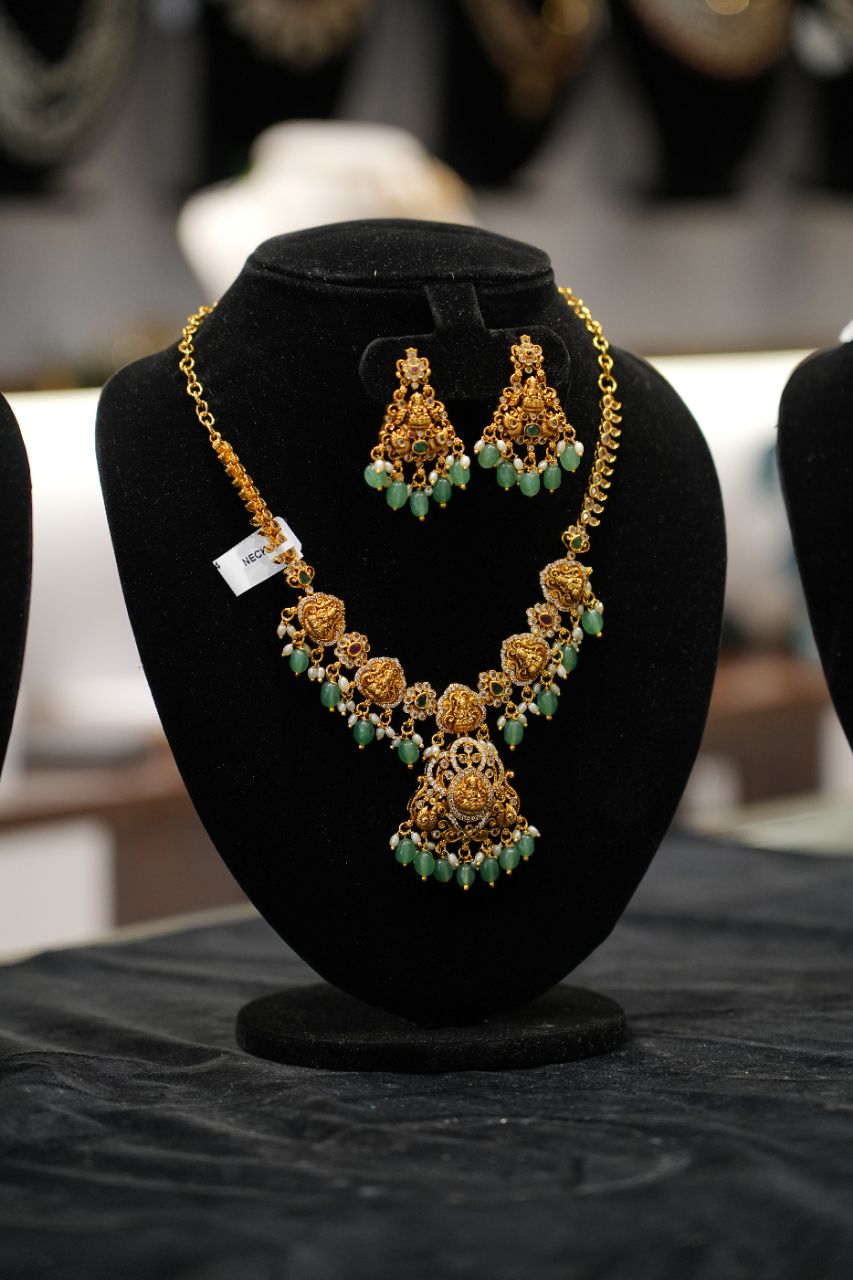 Gold-Plated Pendant Set