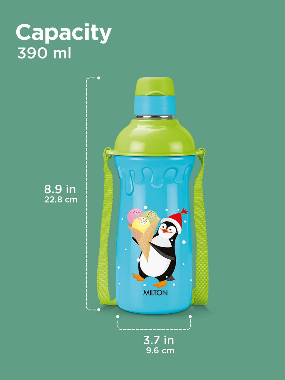 Milton Steel Scholar 400 ML view 4