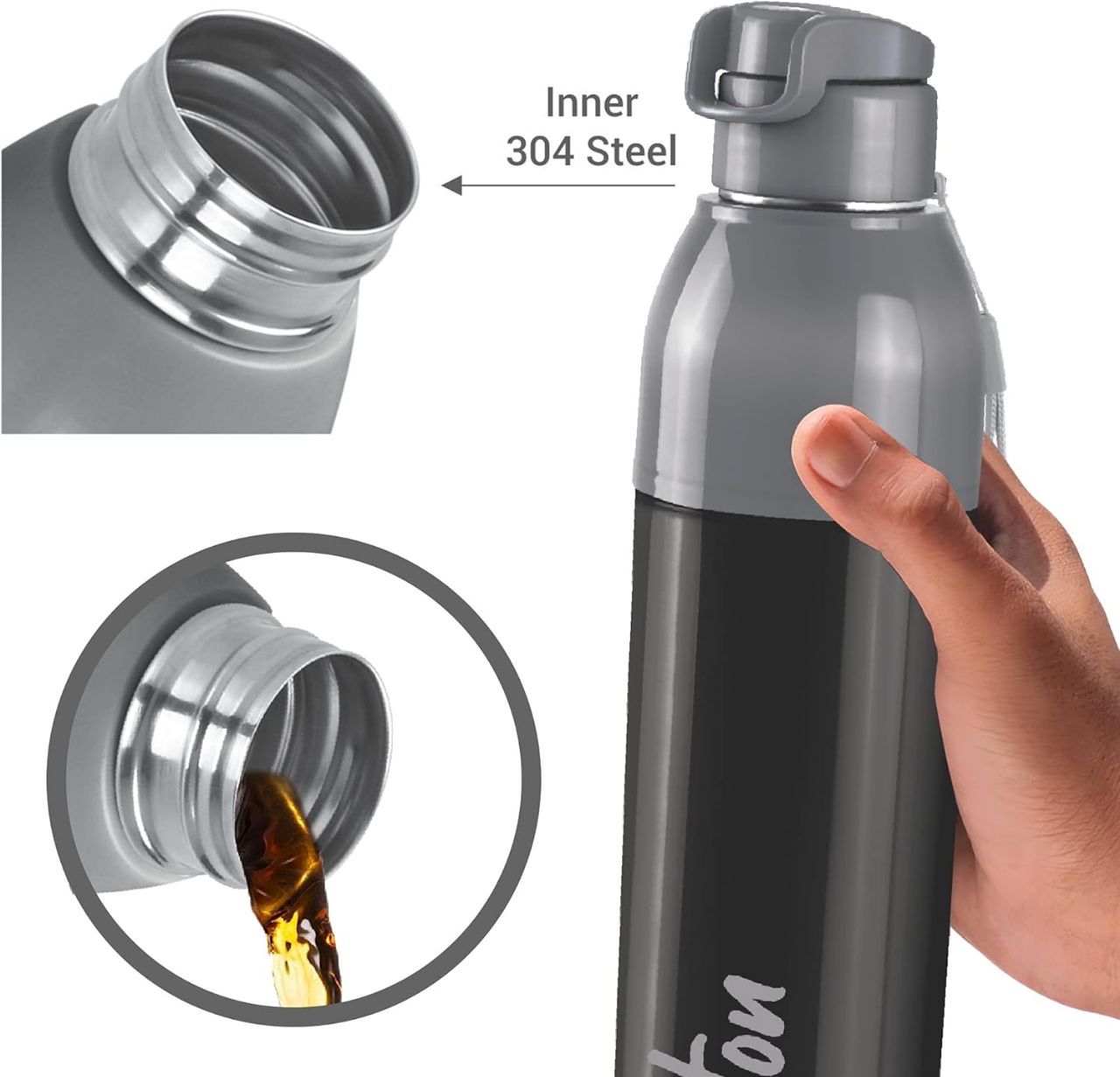 Milton Steel Sprint 600 ML view 3