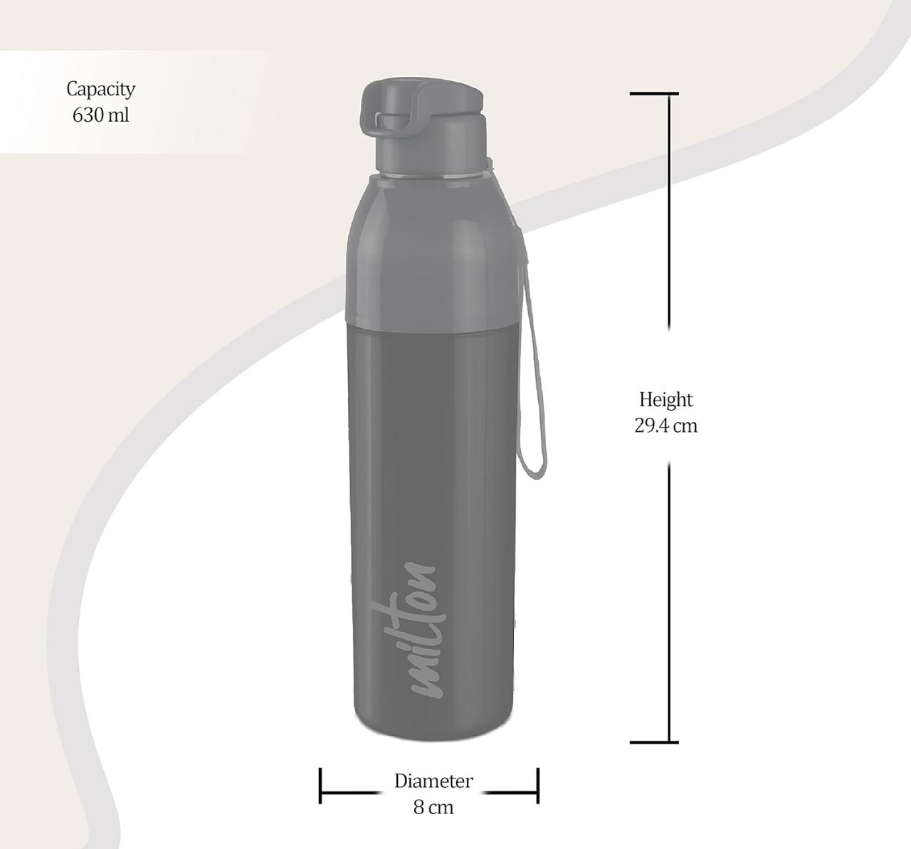 Milton Steel Sprint 600 ML view 6