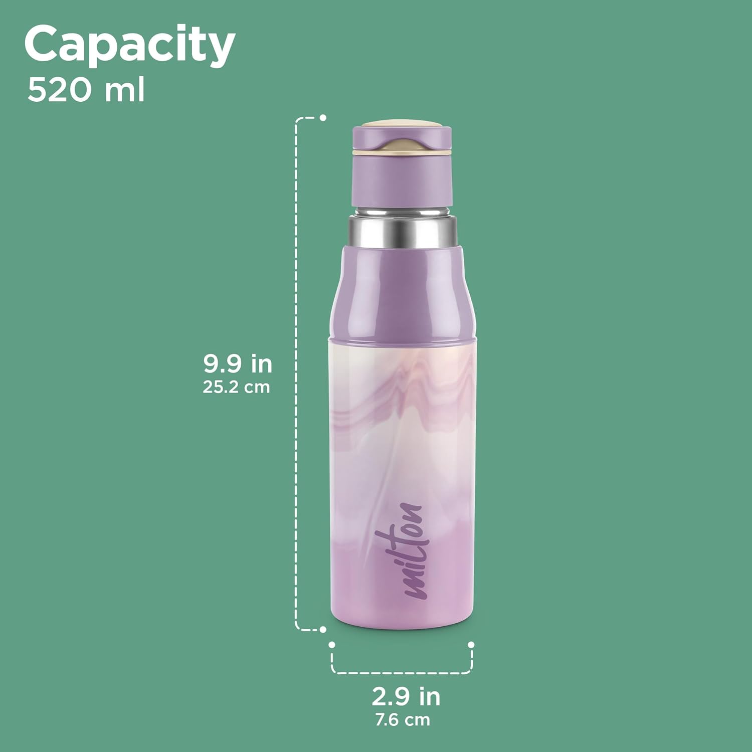 Milton Steel Sublime 600ML view 6