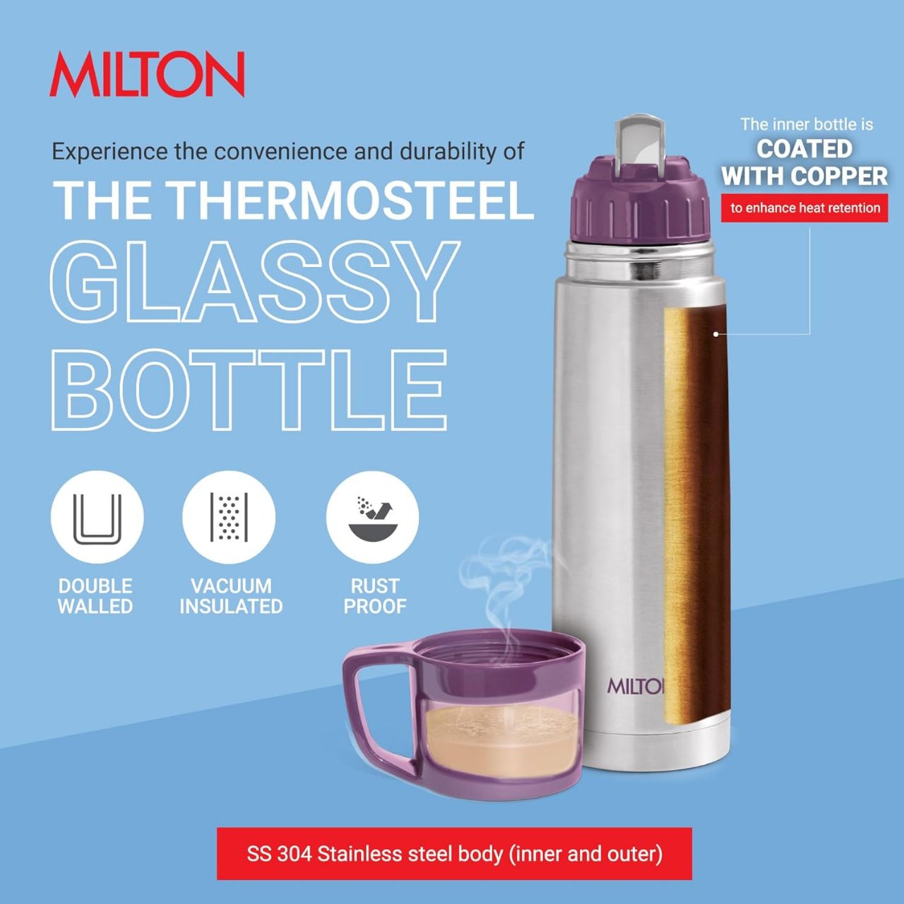 Milton Glassy 750 ML view 3