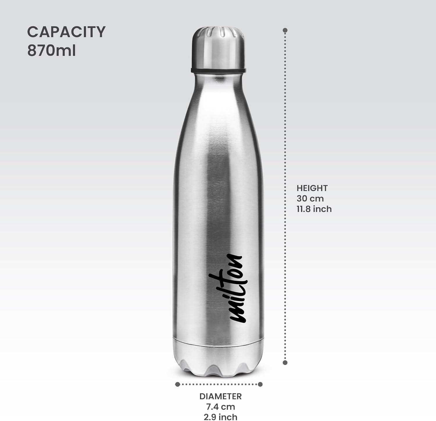 Milton Unisteel Shine 1000 ML view 4