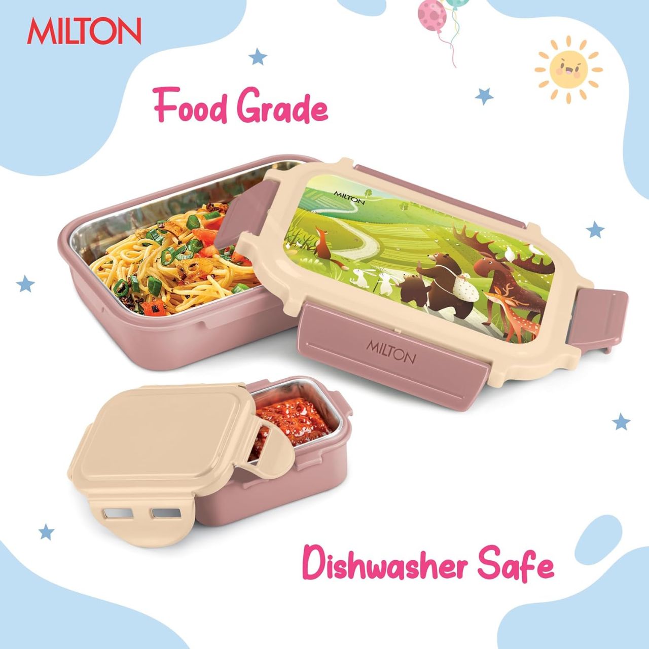 Milton Sherry Steel With Tiffin view 3