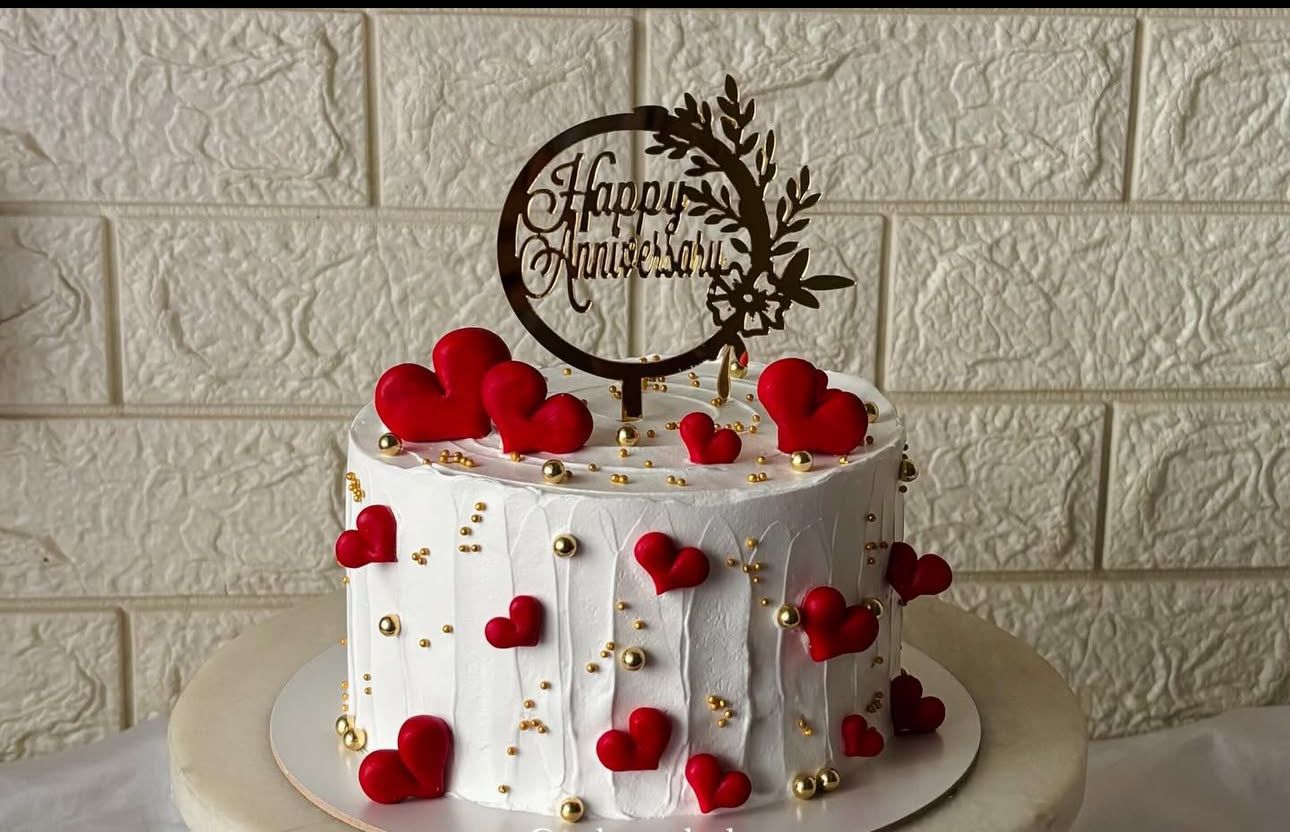 Happy Anniversary Cake by The Cake Studio