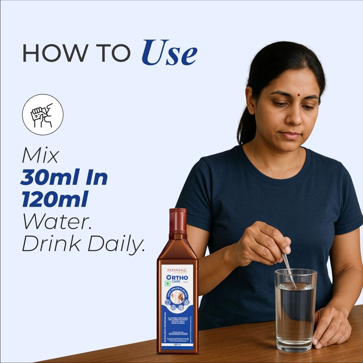 Ortho Care Liquid by Patanjali view 8