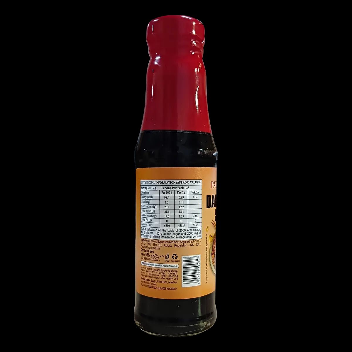 Patanjali Dark Soya Sauce view 3