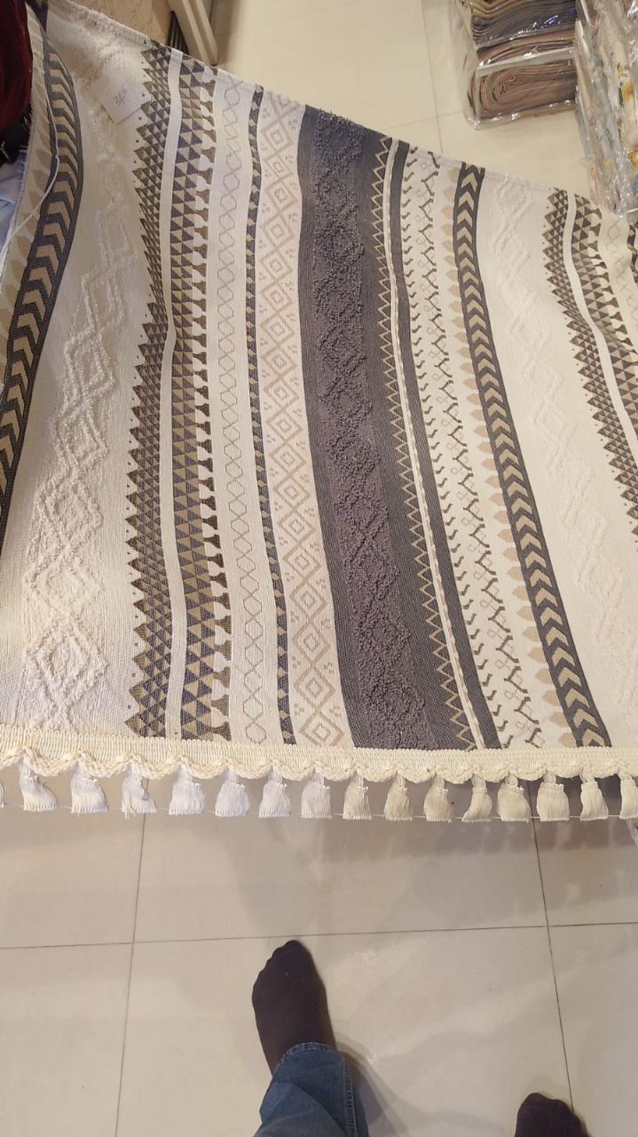 Cotton Jaquart Sofa Cover view 4