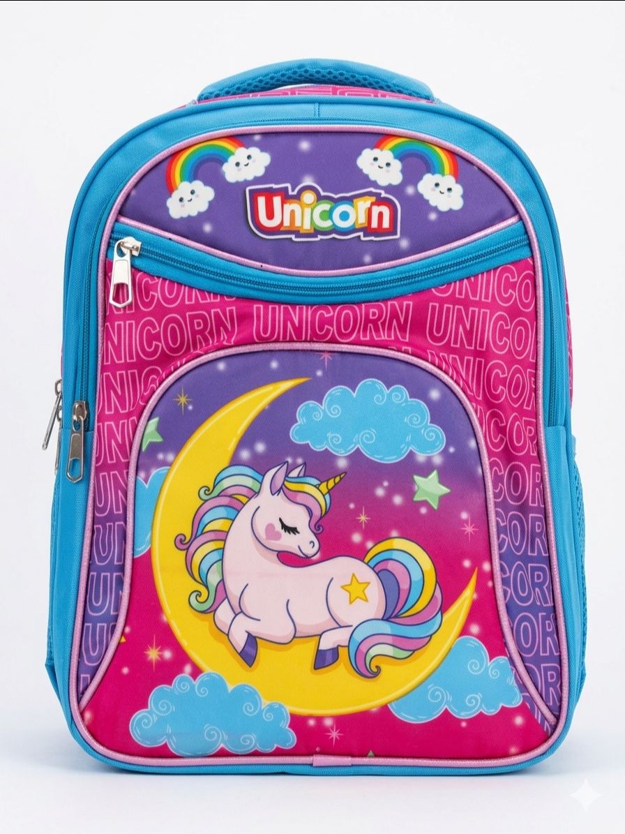 Unicorn Kids School Bag Pink