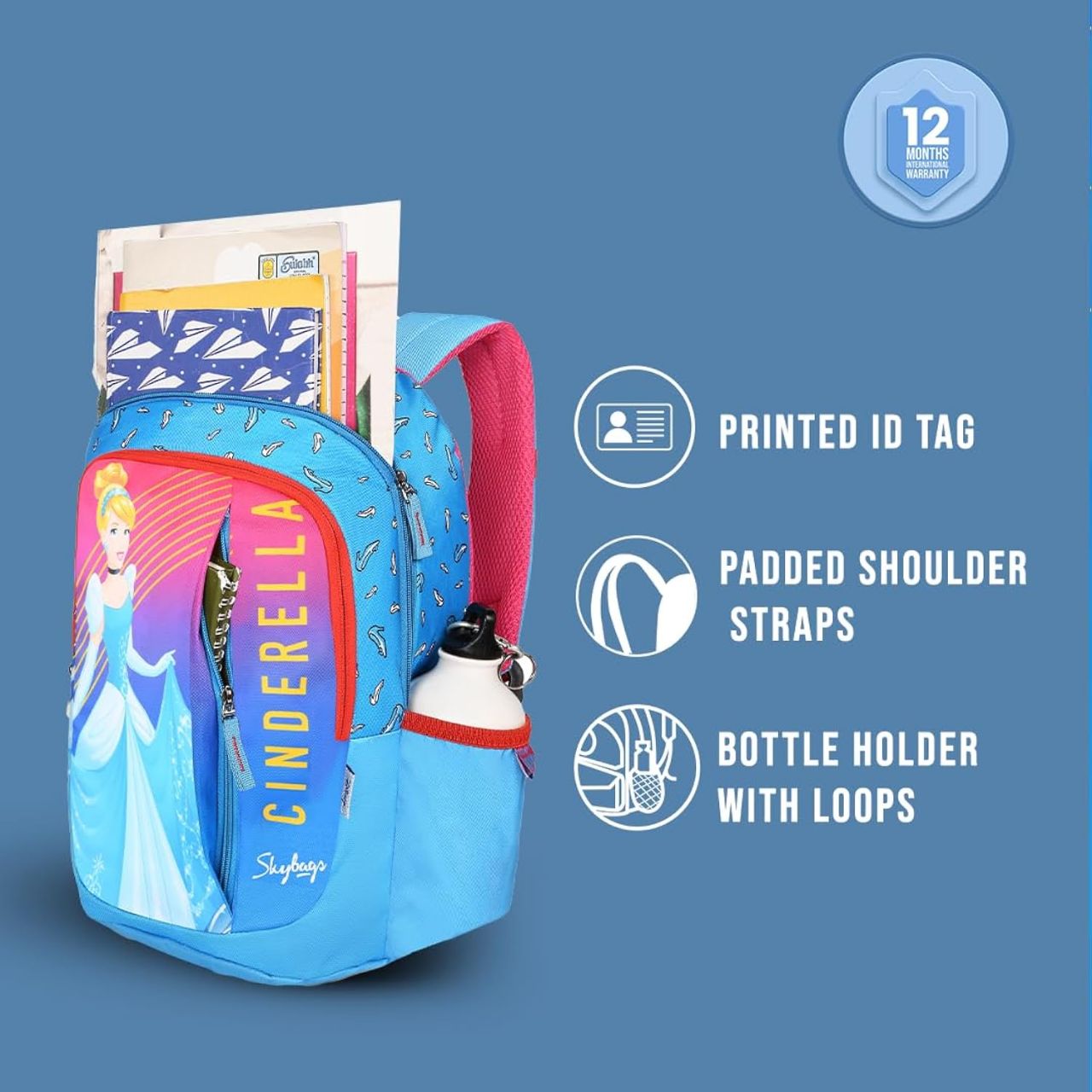 Skybags Cinderella Kids School Bag view 2