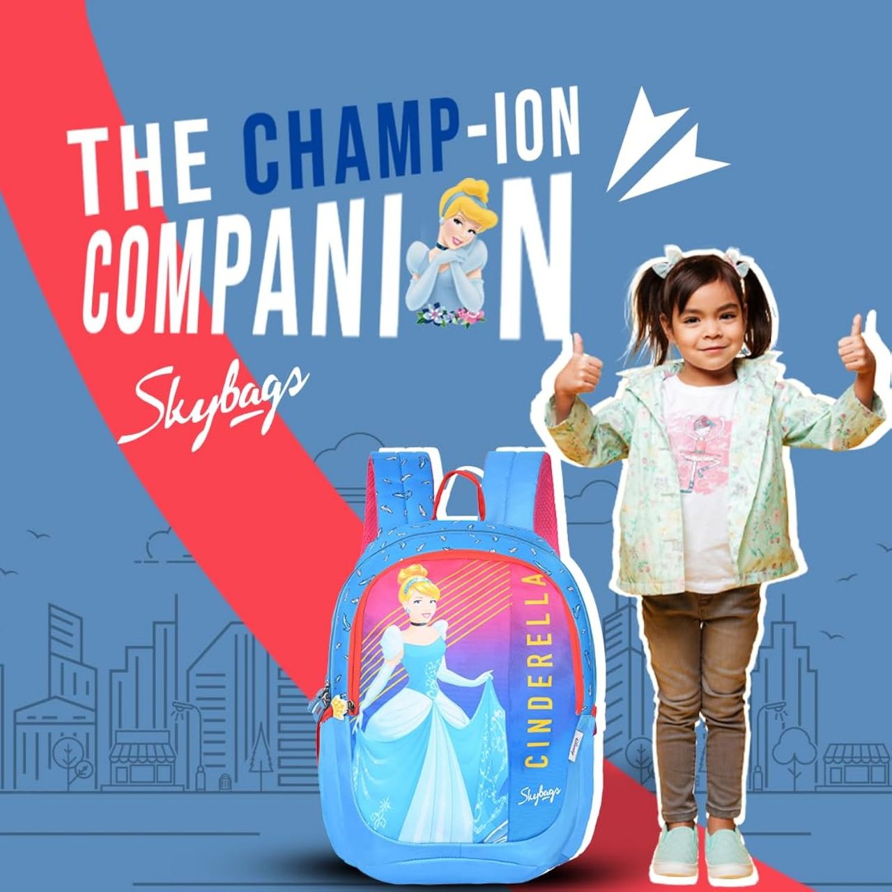 Skybags Cinderella Kids School Bag view 8