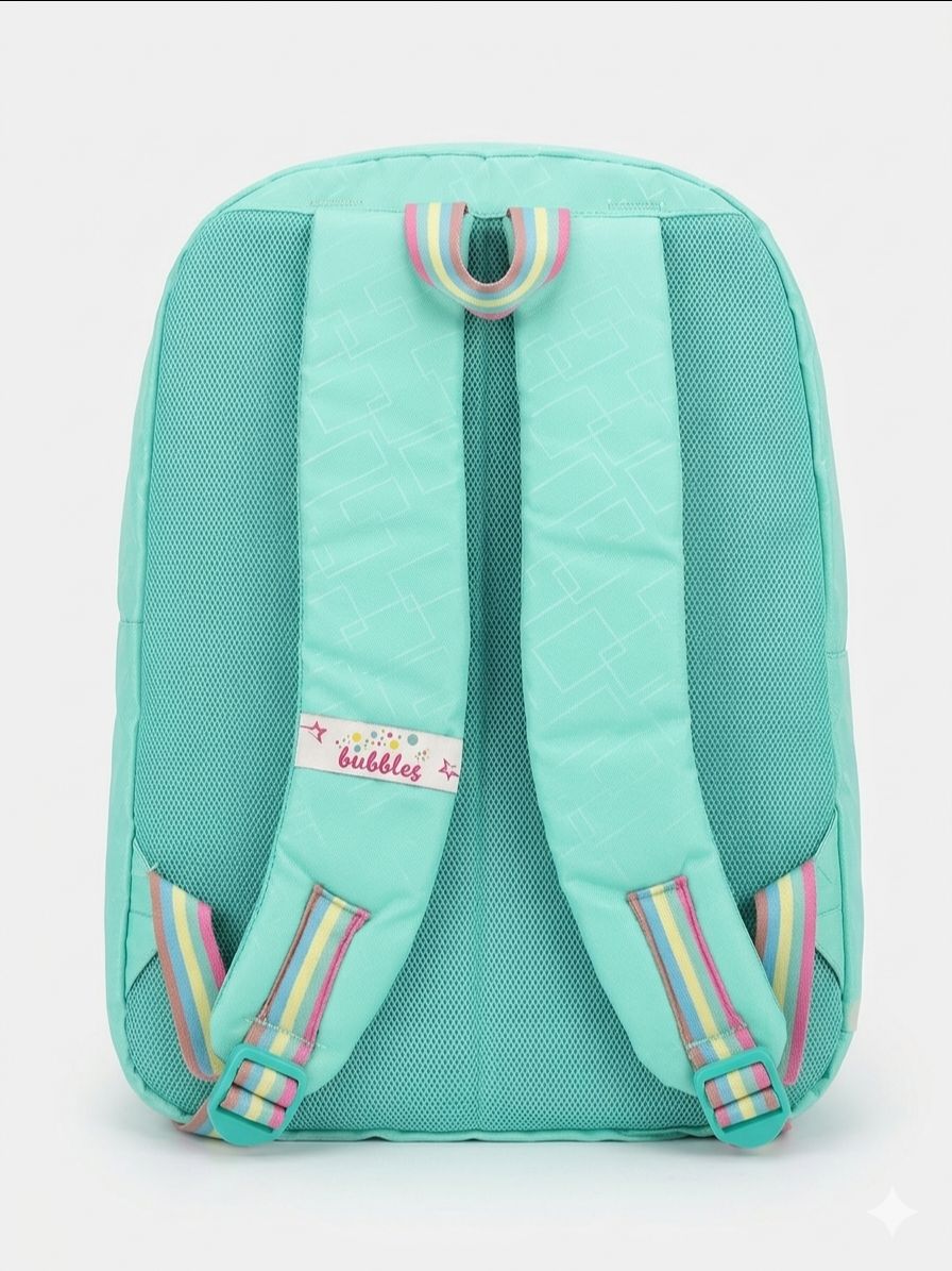 Girls School Bag Butterfly Sky Blue view 3