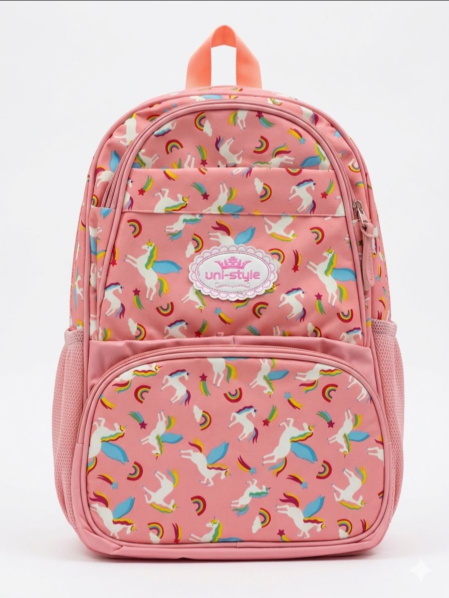 Girls Bag Peach Unicorn view 2