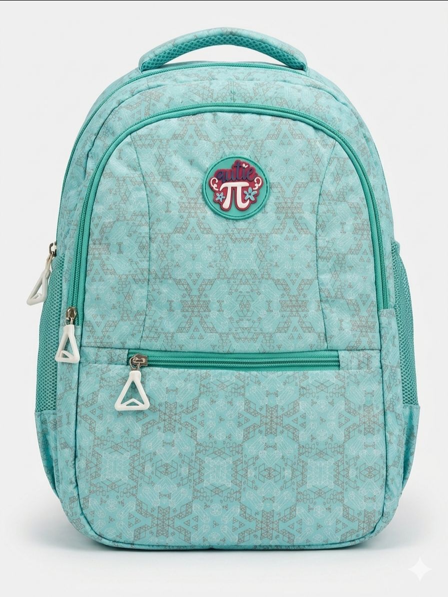 Girls School Bag Light Green view 2