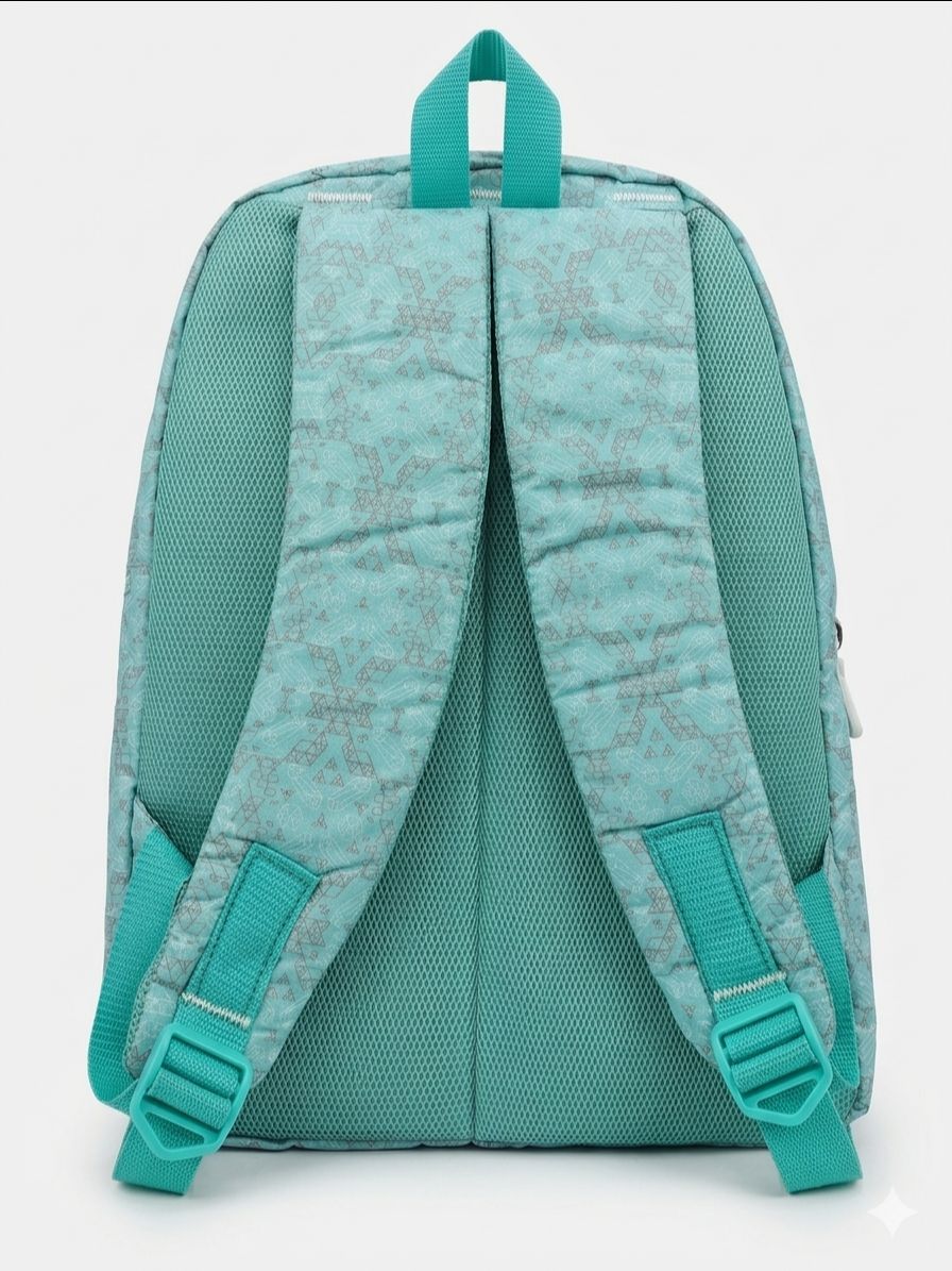 Girls School Bag Light Green view 3