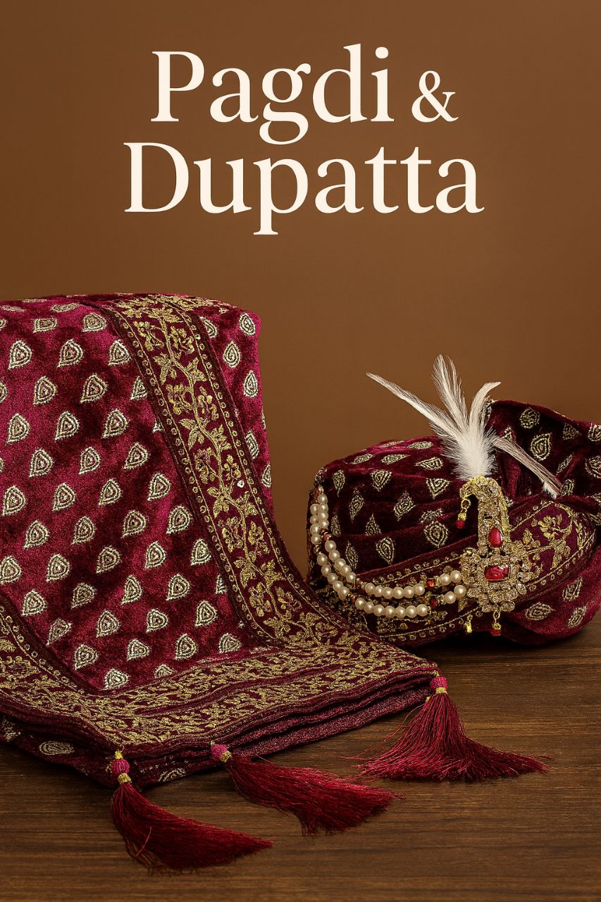 Pagdi & Dupatta by Kapoor And Sons