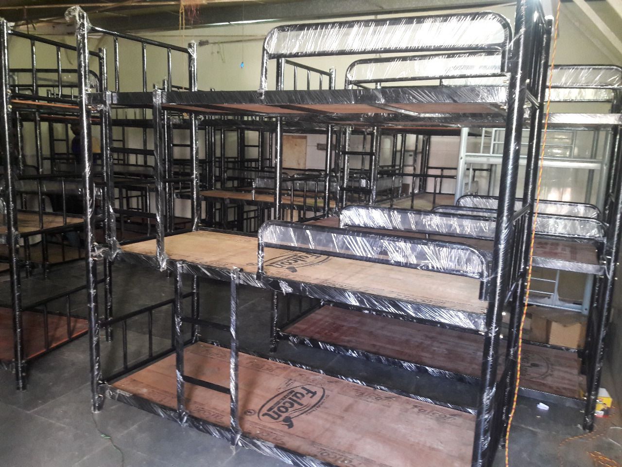 Wrought Iron Three Tyre Bunker Bed view 3
