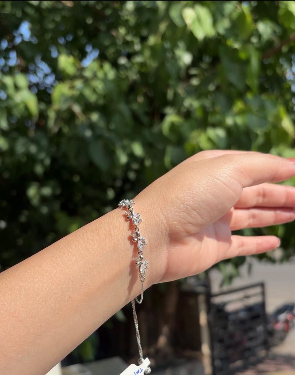 925 Silver Adjustable Bracelet view 2