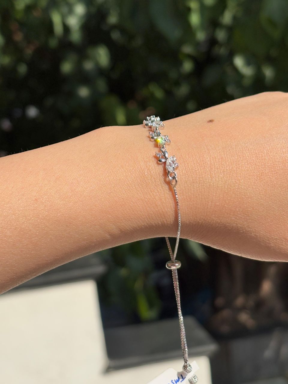 925 Silver Adjustable Bracelet view 3