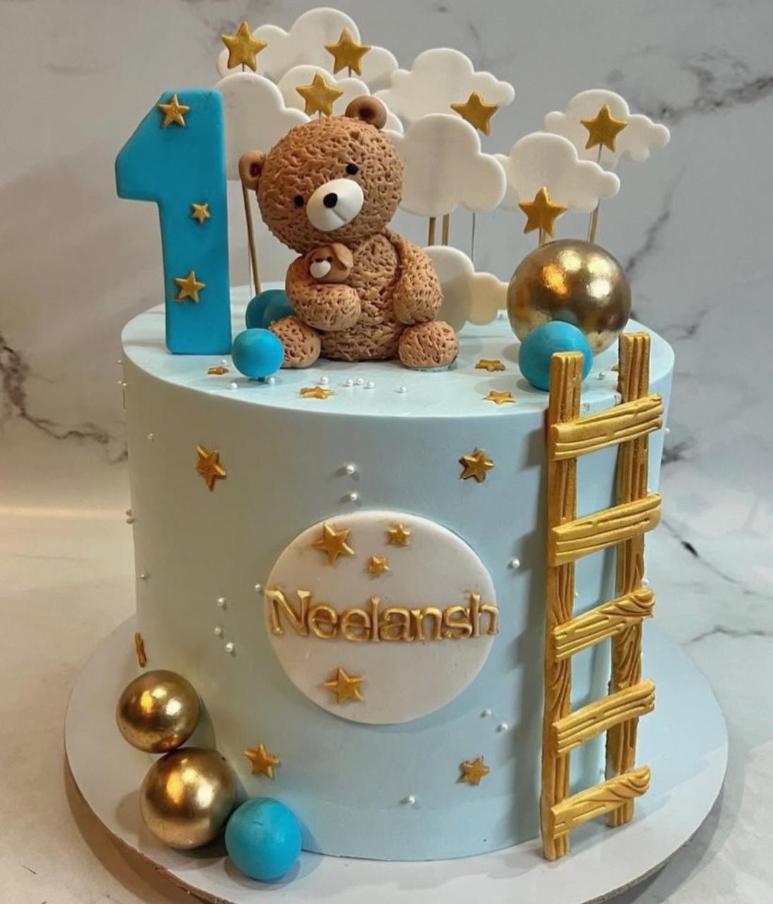 1.5 Kg Teddy Bear Cake by The Cake Studio