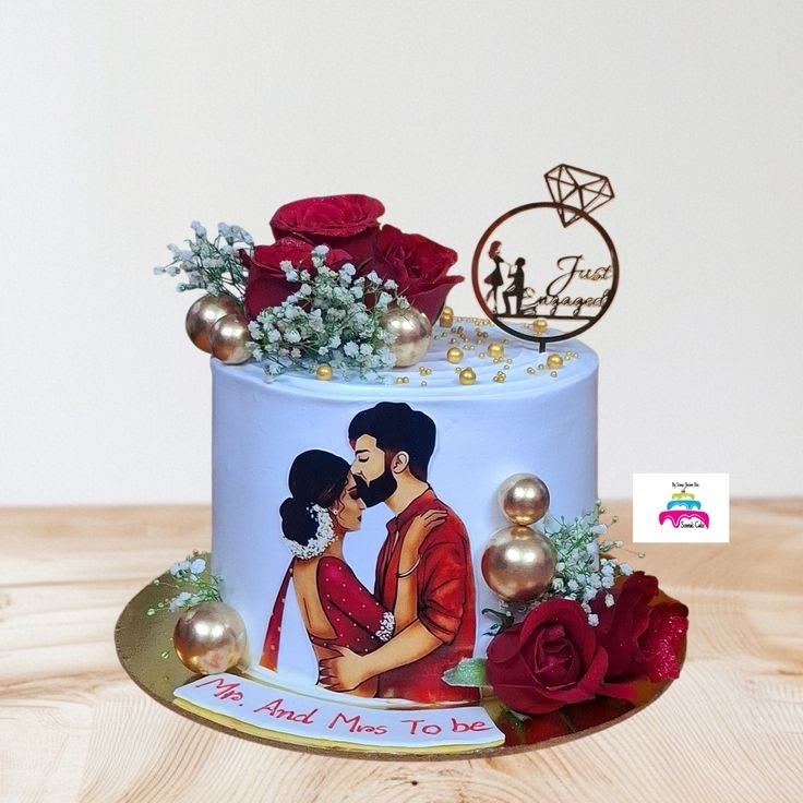 1 Kg Wedding Cake view 7