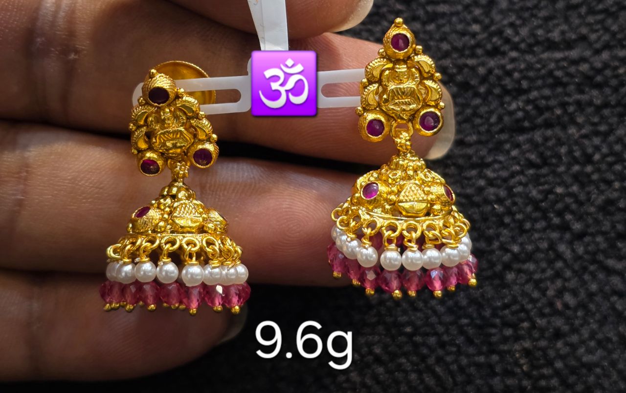 Ramlila Bali Earrings by OM SILVER JEWELLERY view 7