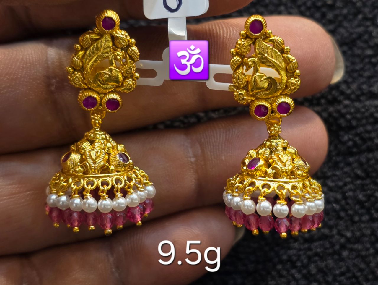Ramlila Bali Earrings by OM SILVER JEWELLERY view 5